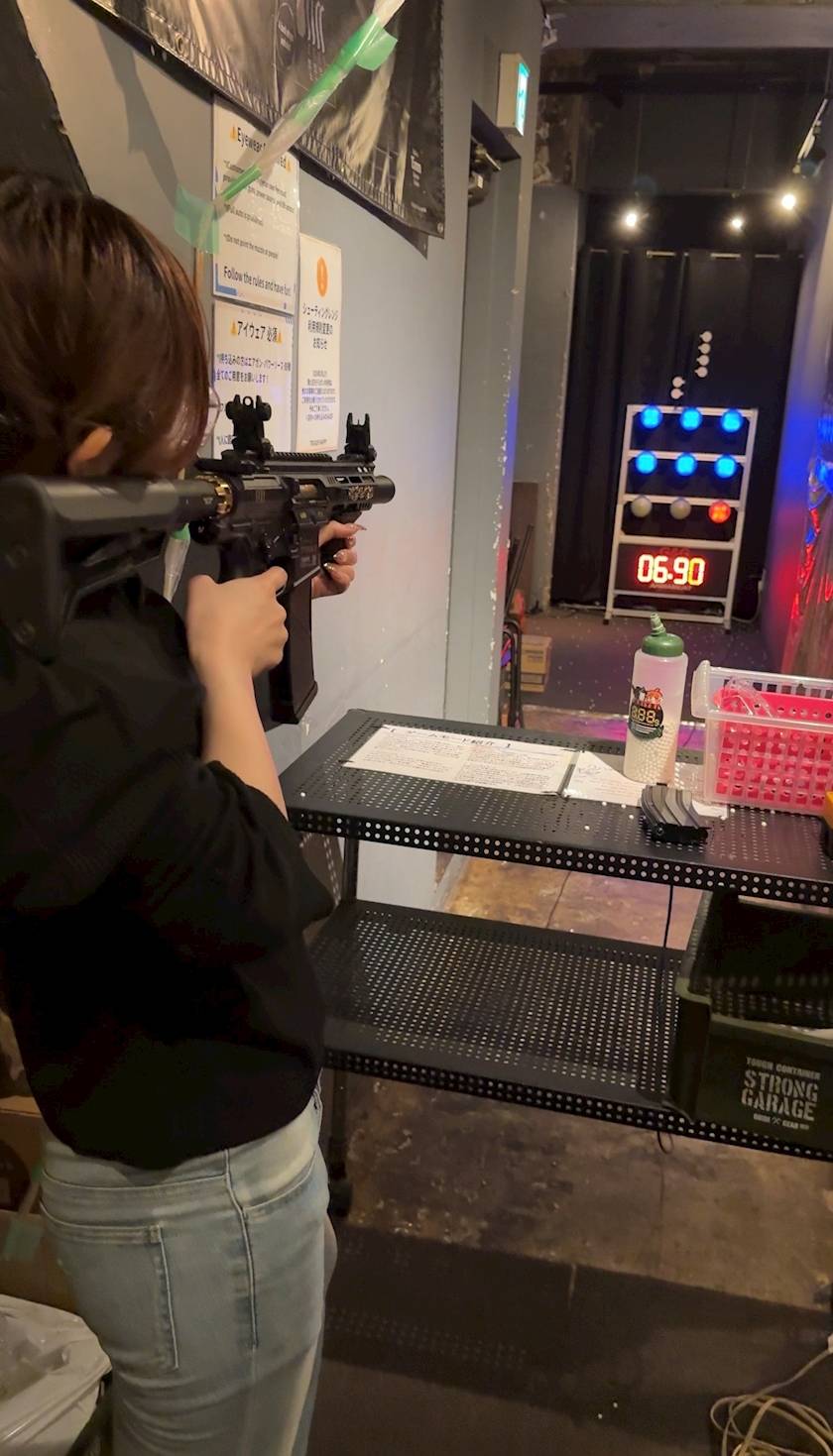 サバゲー行ってきました✩.*˚まいです⸜🌷︎⸝